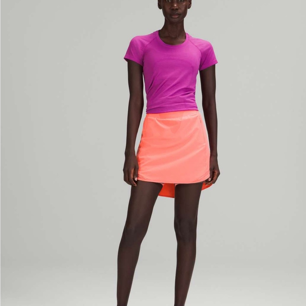 Lululemon Hotty hot skirt in raspberry cream - long